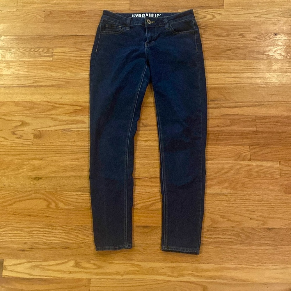 Hydraulic skinny jeans